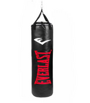 EVERLAST NEVATEAR SHELL-FILLED PUNCHING BAG (13X40, BLACK/RED)